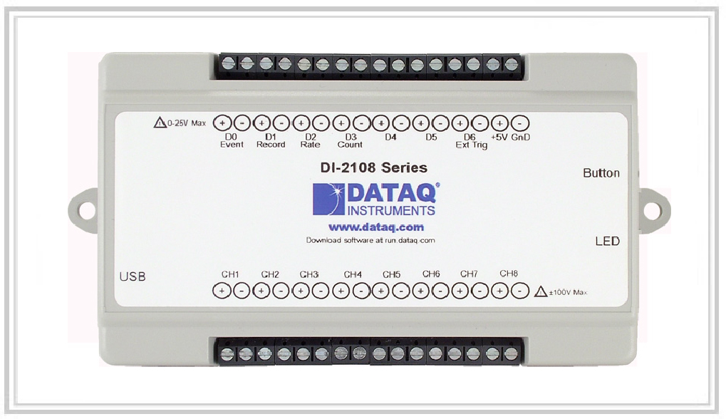 DI-2108-P可扩展高速数据采集器