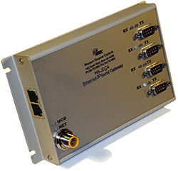 W5-JEIC4 EtherNet/IP-to-Serial ASCII Gateways 